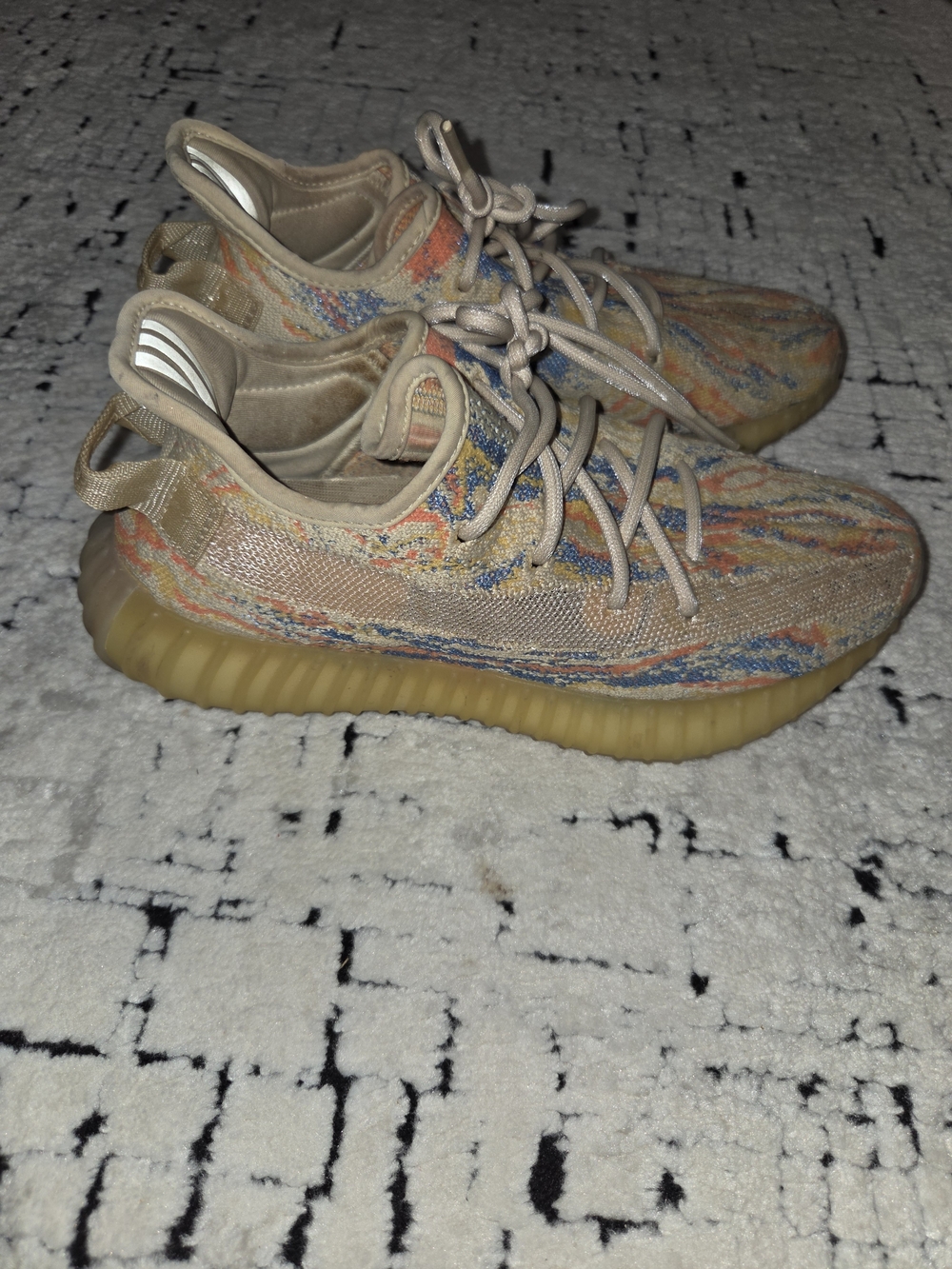 Adidas Yeezy Boost 350 Boost V2 Low MX Oat Mens Size 7 Multi-colored